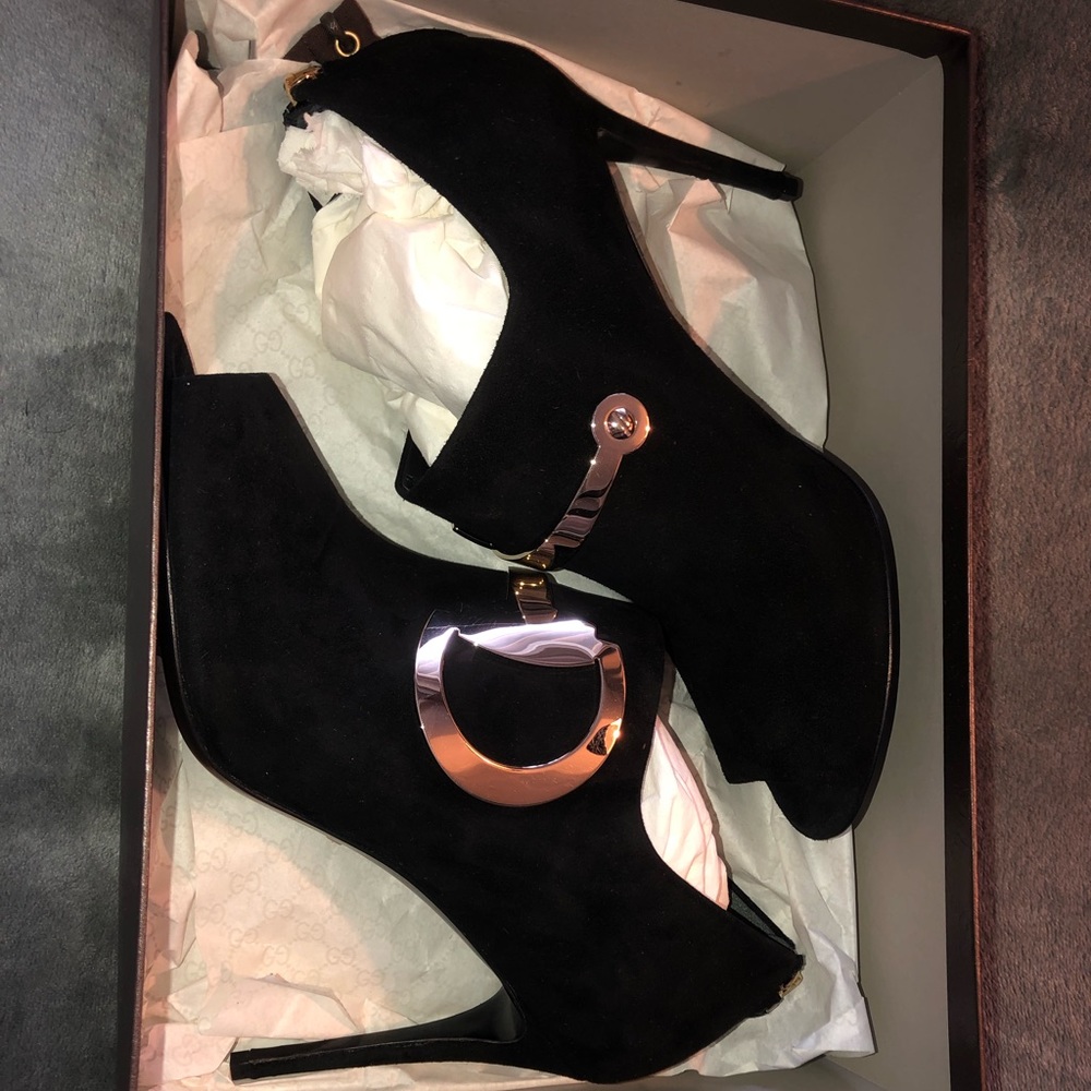 Gucci Horsebit booties Never worn